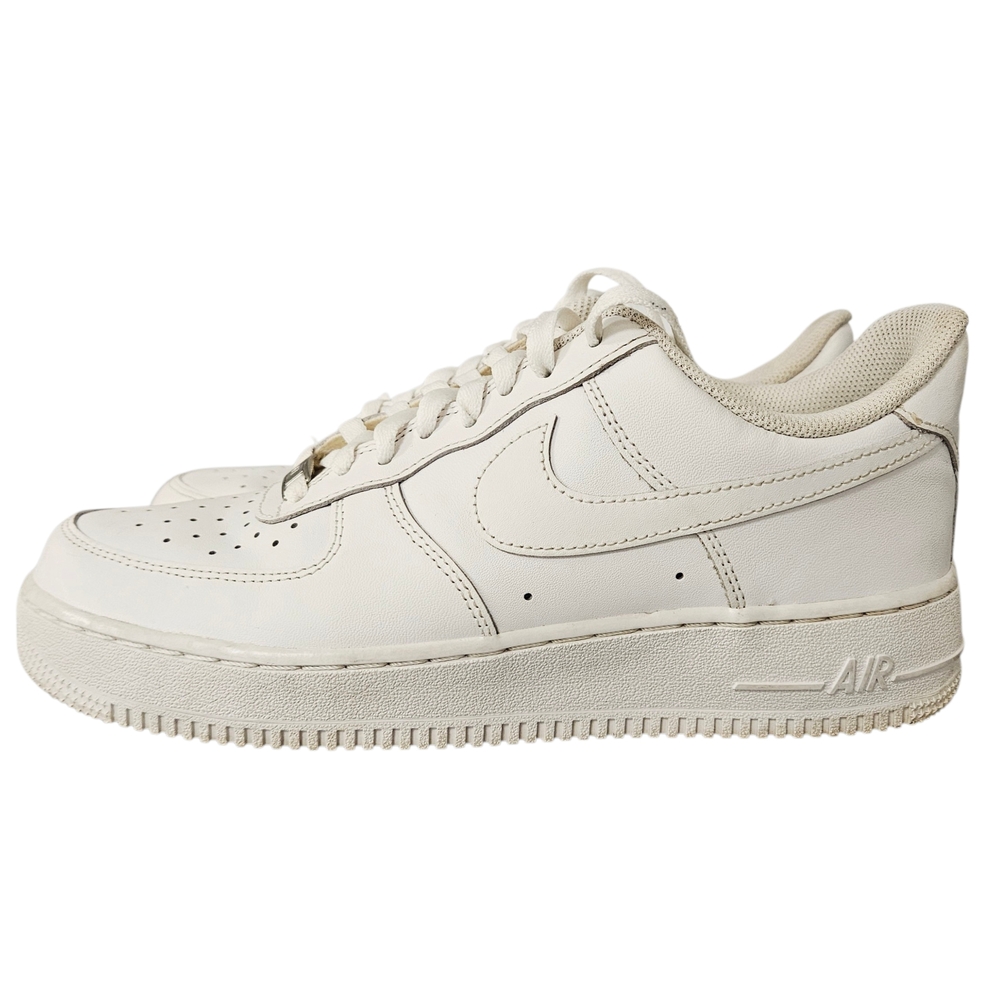 Nike Air Force 1 '07 Low 315122-111 Men's Size 9 Triple White Low-Top Sneakers
